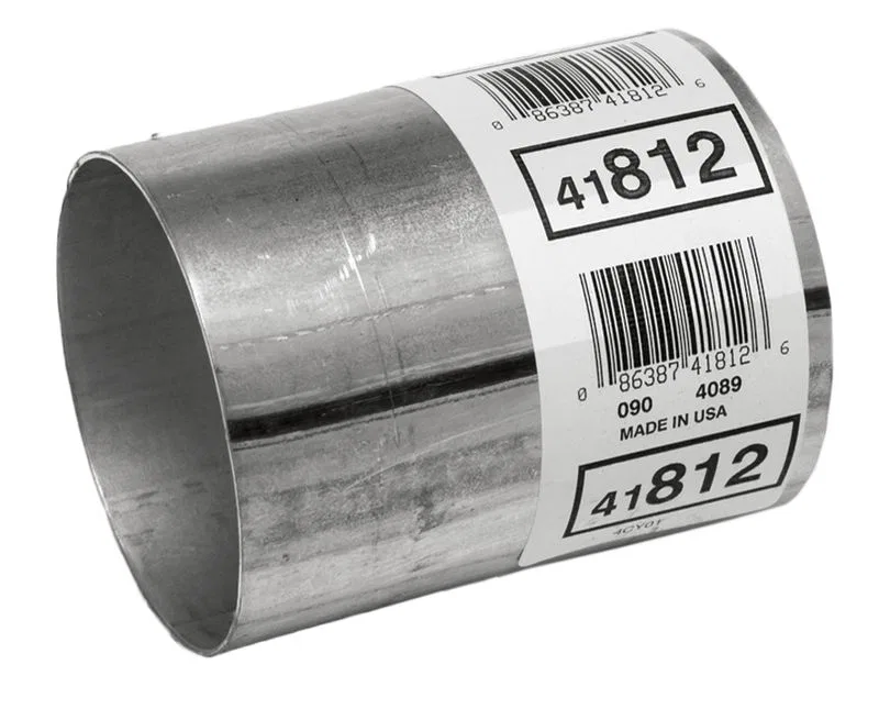 41812 – WALKER EXHST Exhaust Pipe Adapter, Steel 3 Inch Diameter Inlet 3 Inch Diameter Outlet 4 Inch Overall Length